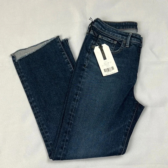 NWT SilverJean Co High Rise Fleet Kick Crop Jean Size 28 - Picture 3 of 11